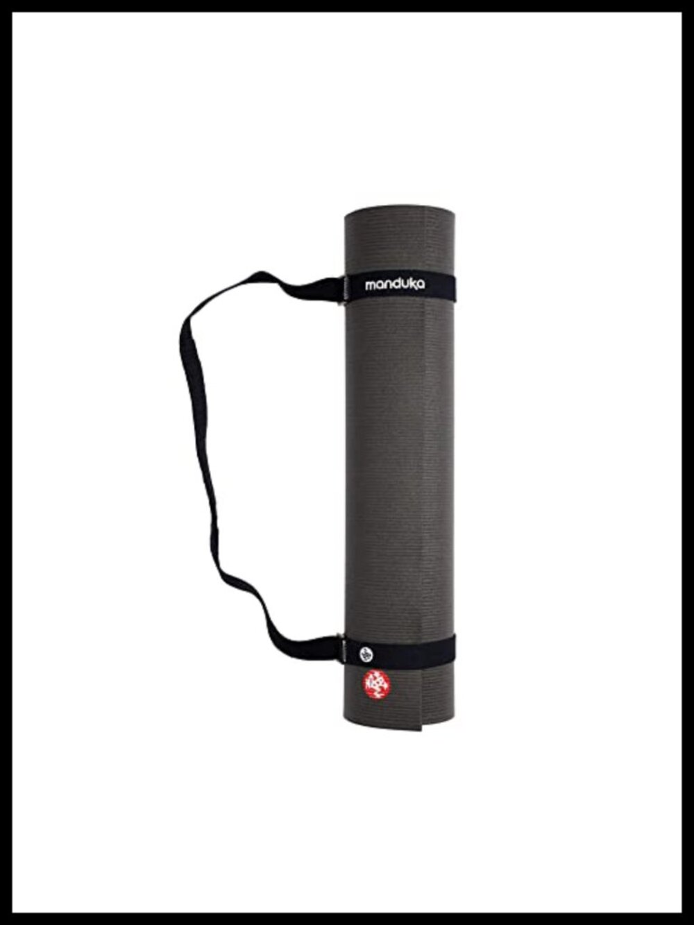 Yoga Mat Carrier Cotton Twill Padded Shoulder Fits All Mats